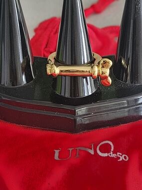 UNO de 50 Men’s Gold-Tone Knot Ring - Gold